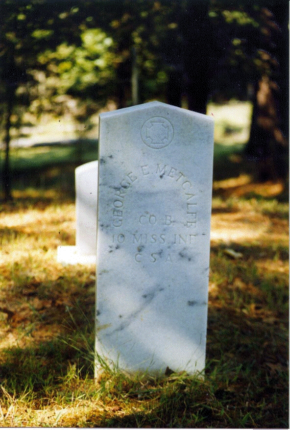 George E. Metcalfe Grave.jpg